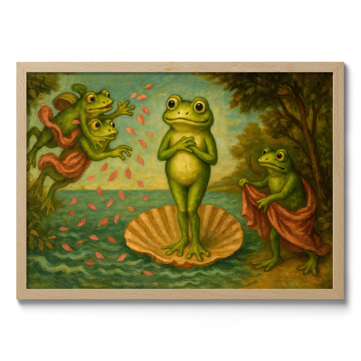 Frogicelli's Geboorte van Venus