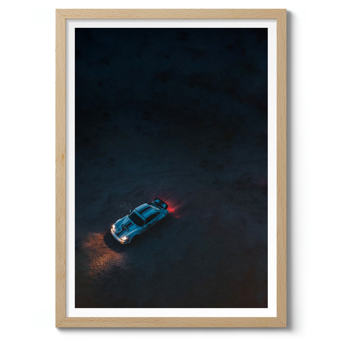 Driving Across the Lakebed