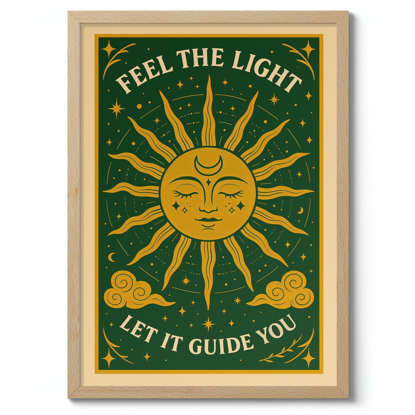 Voel het licht, groen