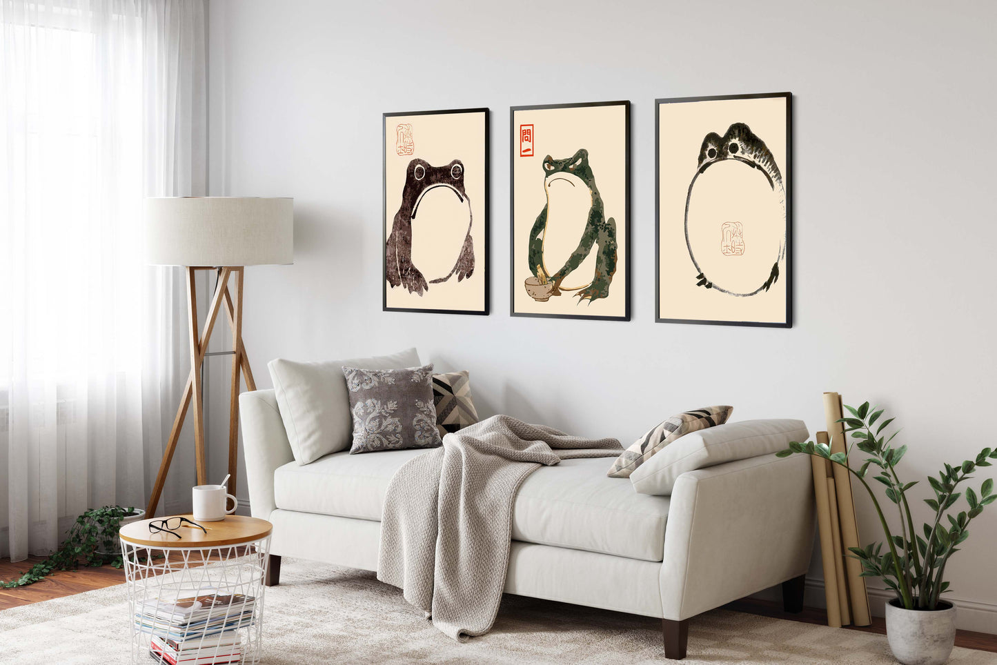 Matsumoto Hoji Frogs - Set of 3