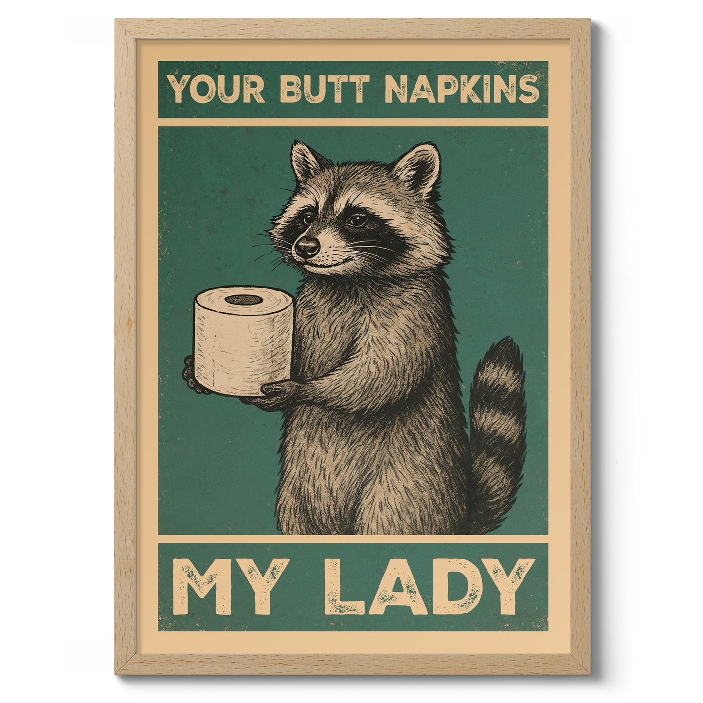 Deine Hintern-Taschentücher, meine Dame