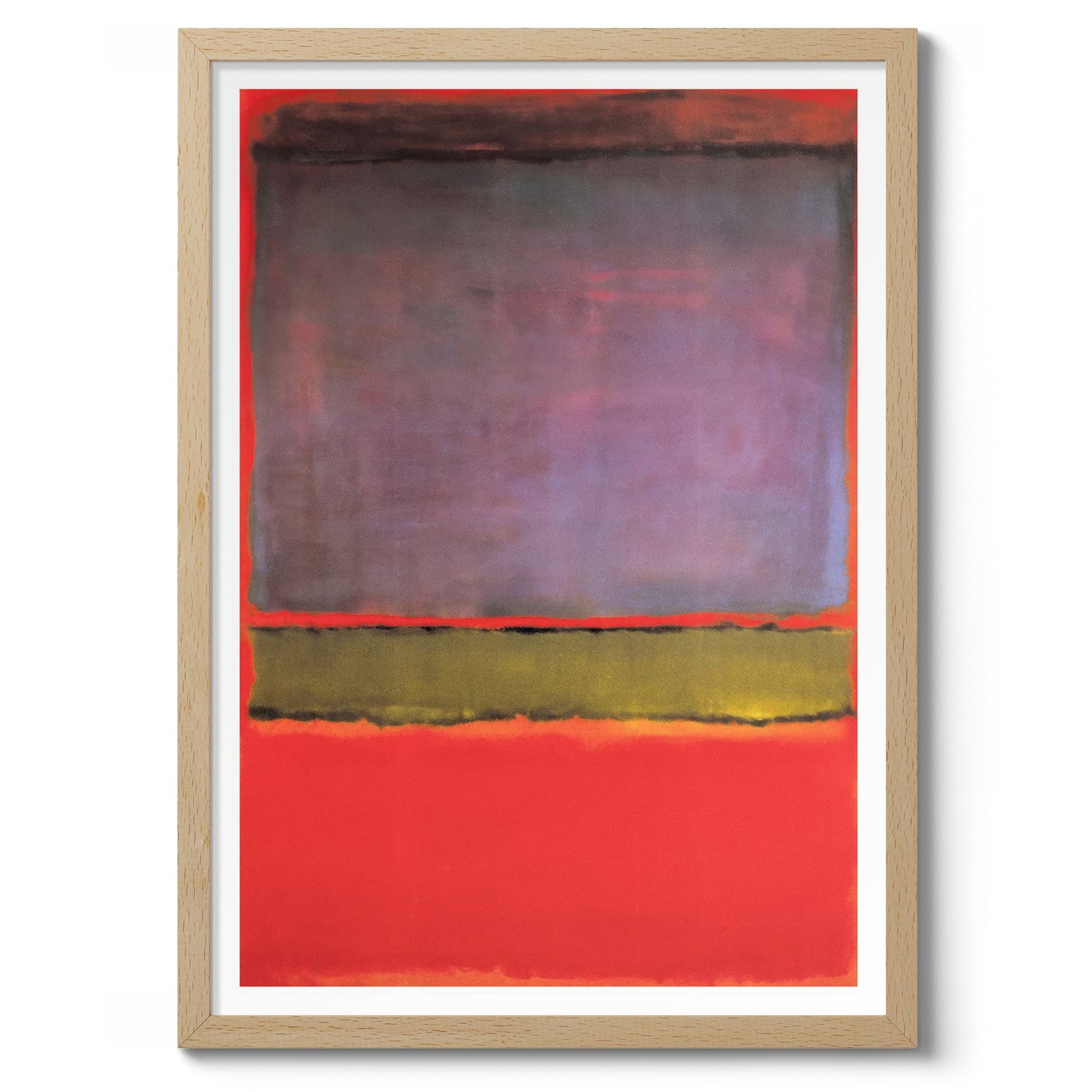 Nr. 6 (Violett, Grün & Rot)