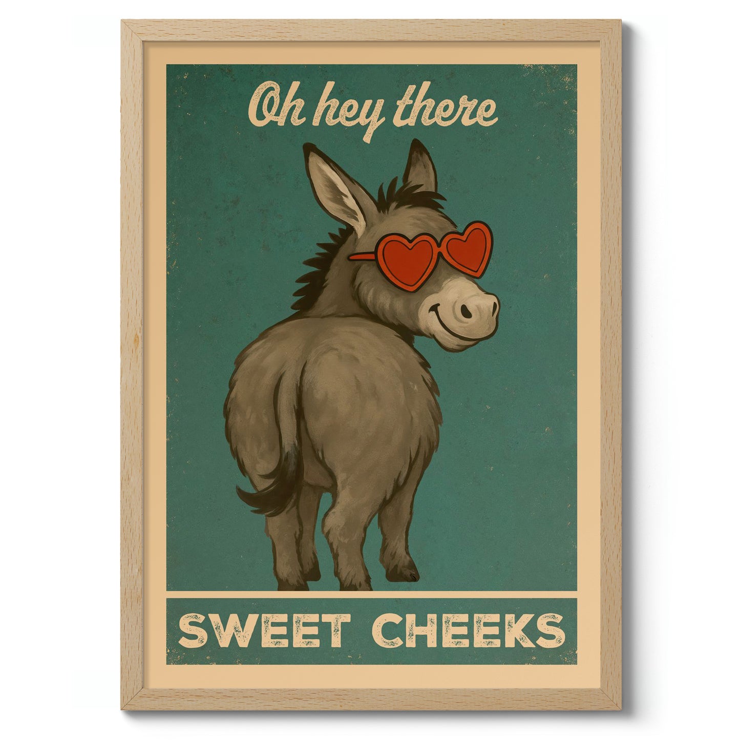 Oh Hey There Sweet Cheeks Donkey