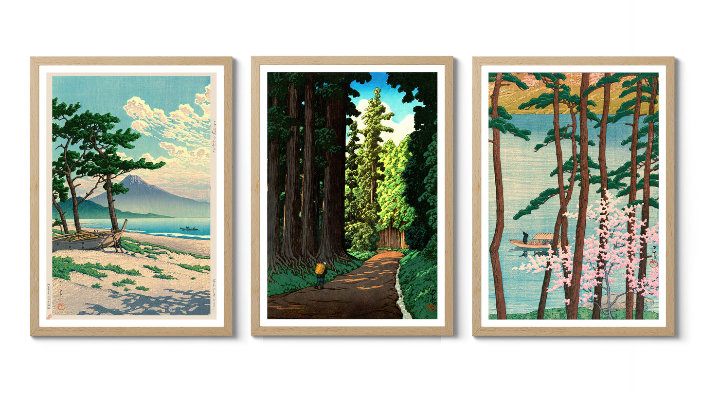 Klassieke Hasui-taferelen