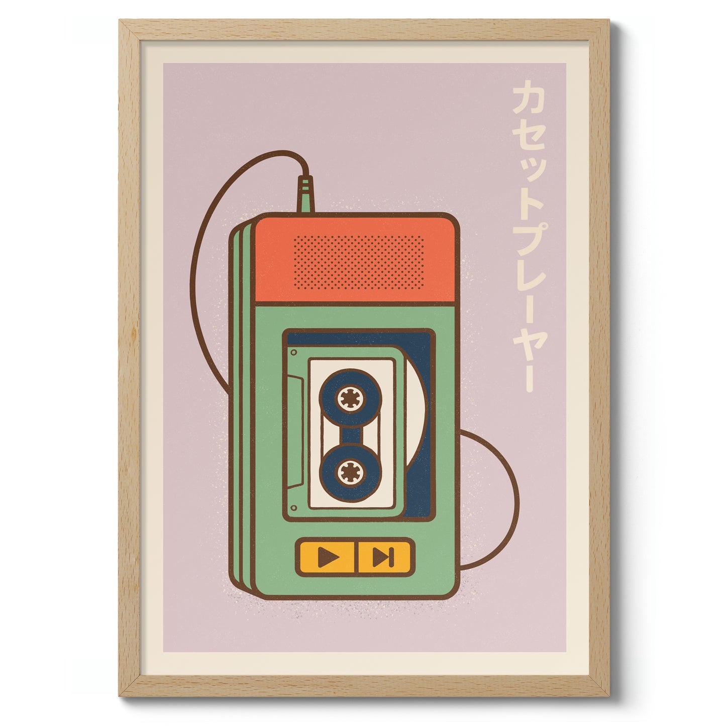 Draagbare cassetteplayer