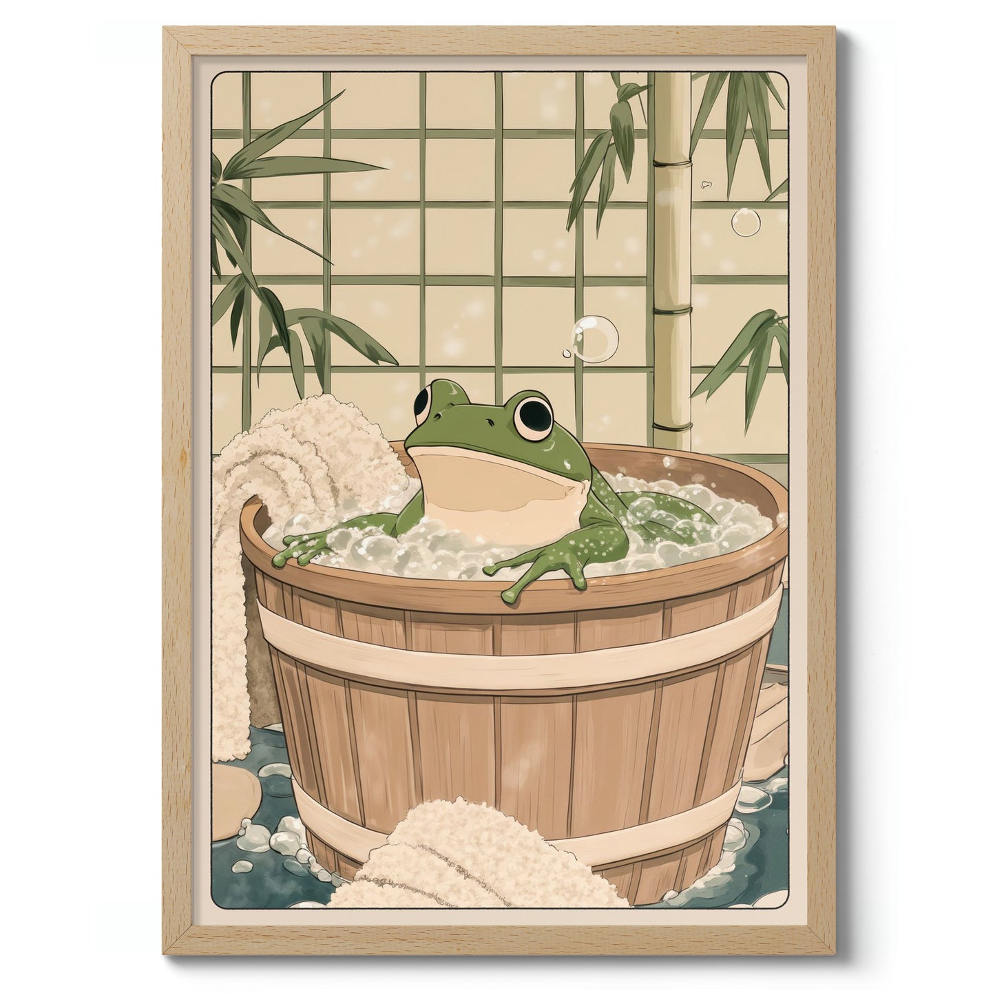 Frog in Bathtub