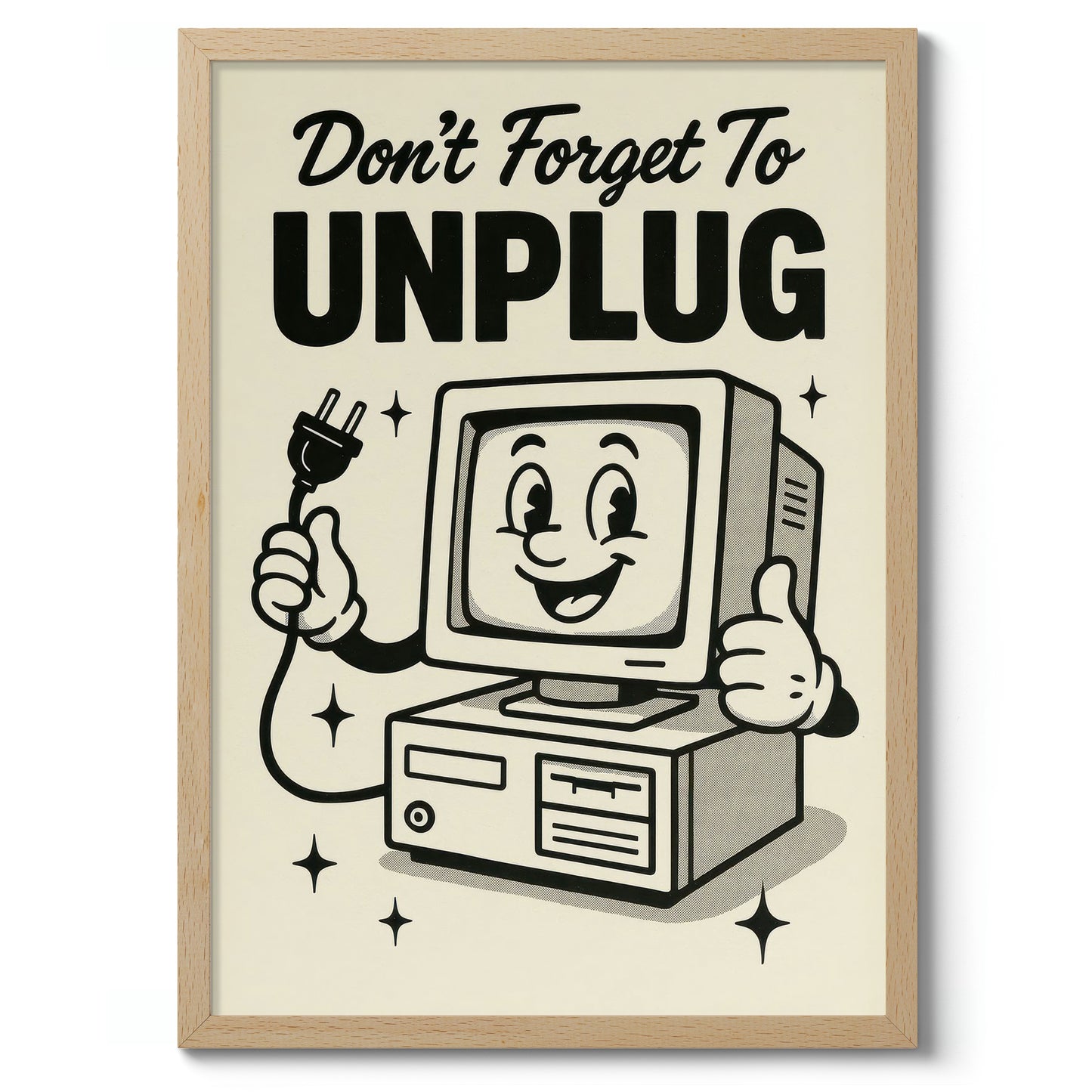 Glöm inte att koppla ur