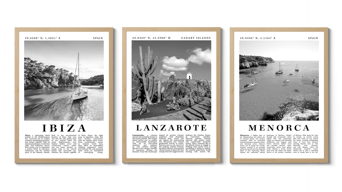 Spanien Schwarz & Weiß