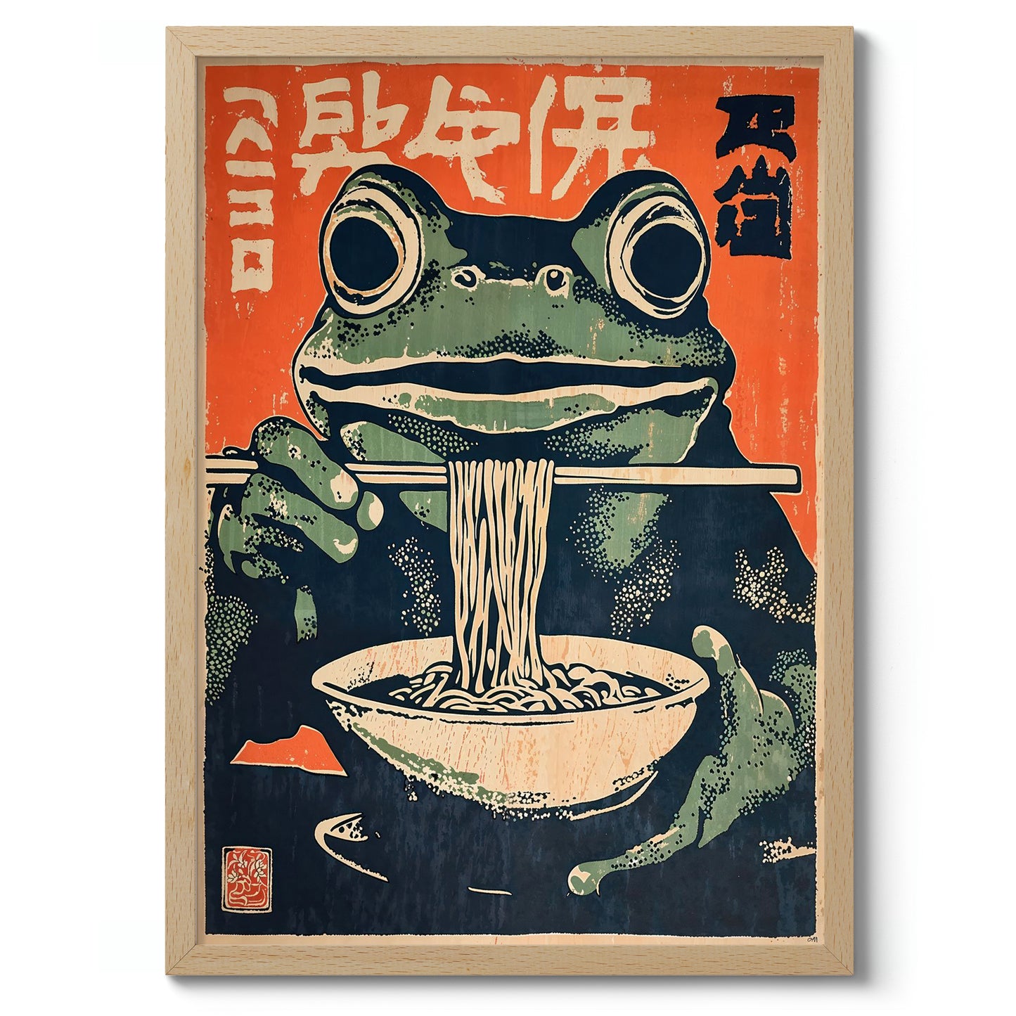 Ramen Frosch
