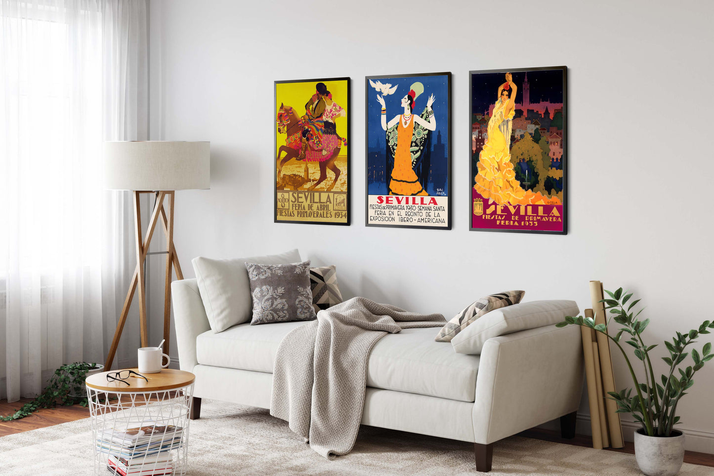 Sevilla Travel Print - Set of 3