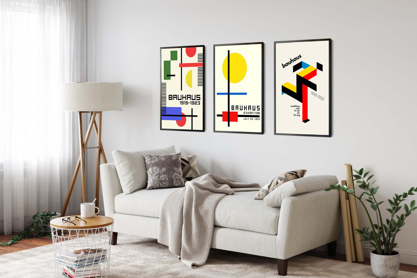 Bauhaus Exhibition - Set of 3