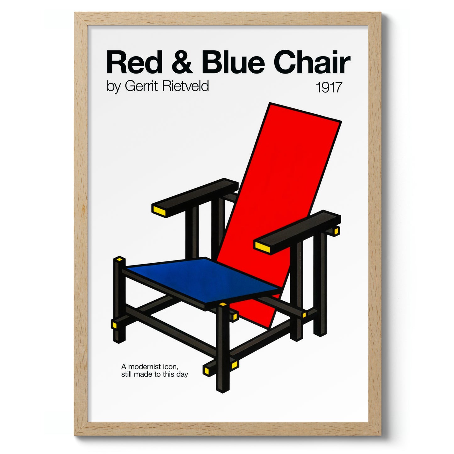 Red & Blue Chair