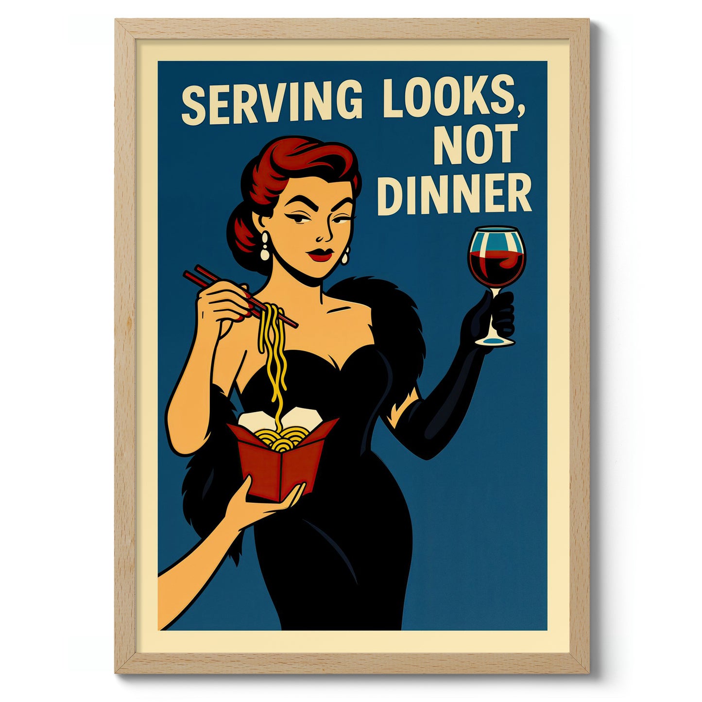 Serving Looks, Not Dinner