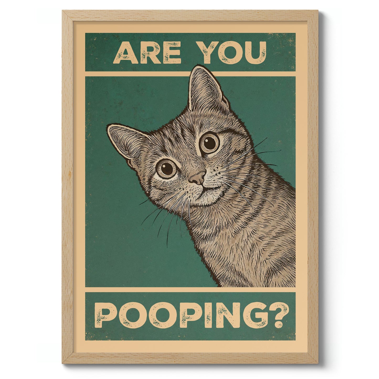 Are You Pooping? Cat