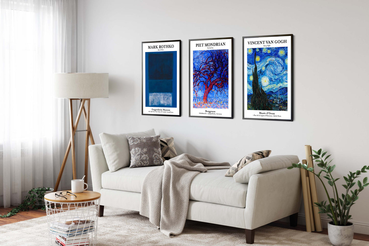 Blue Art - Set of 3