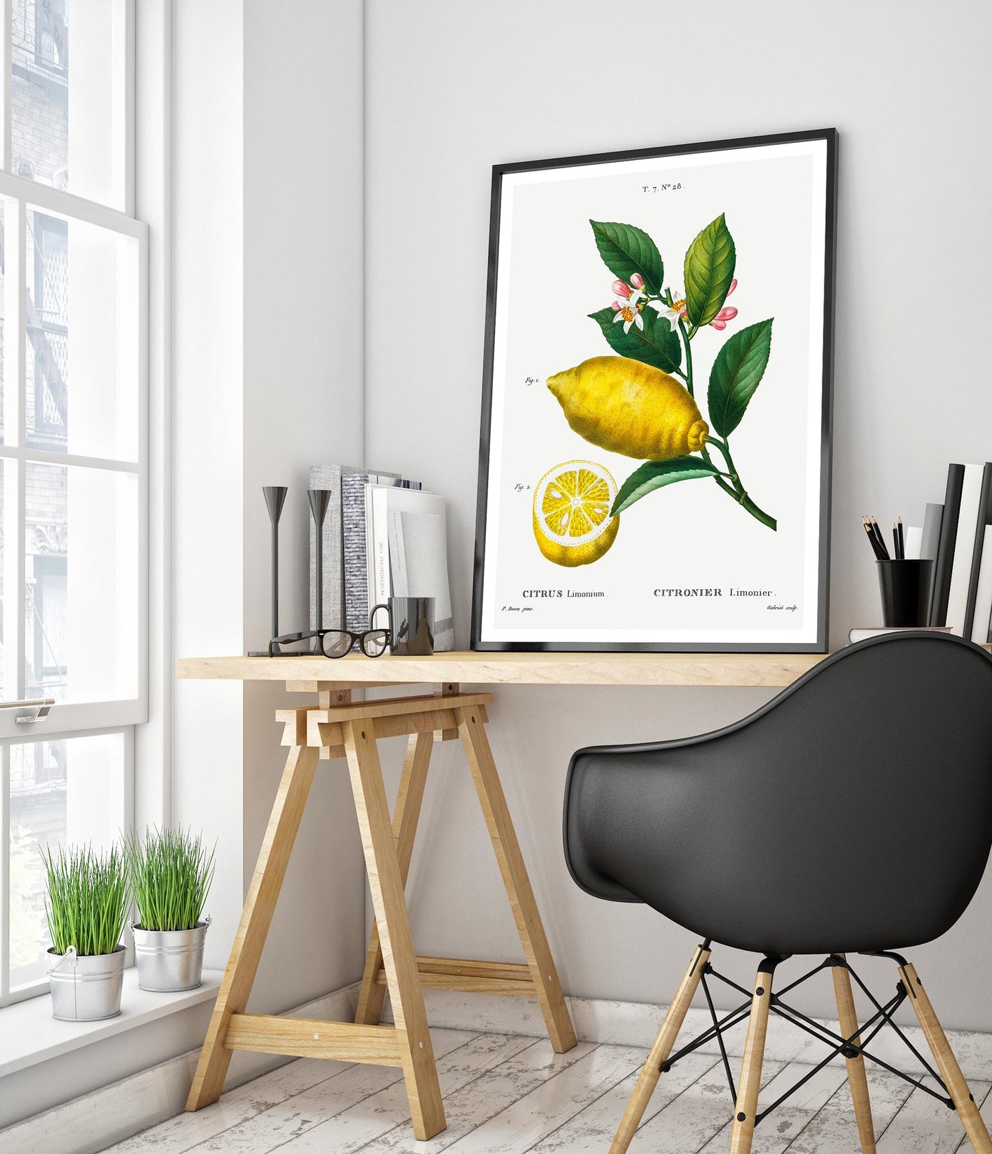 En förstorad citron