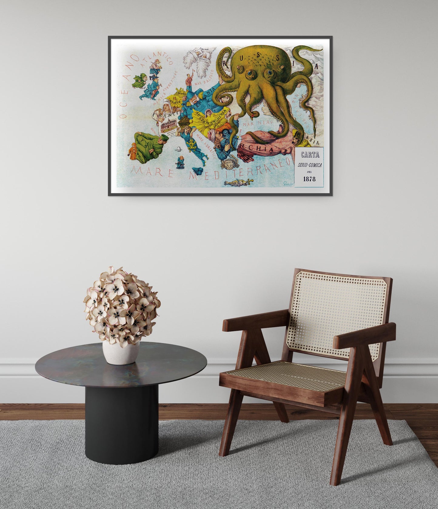 Satirical Map of Europe