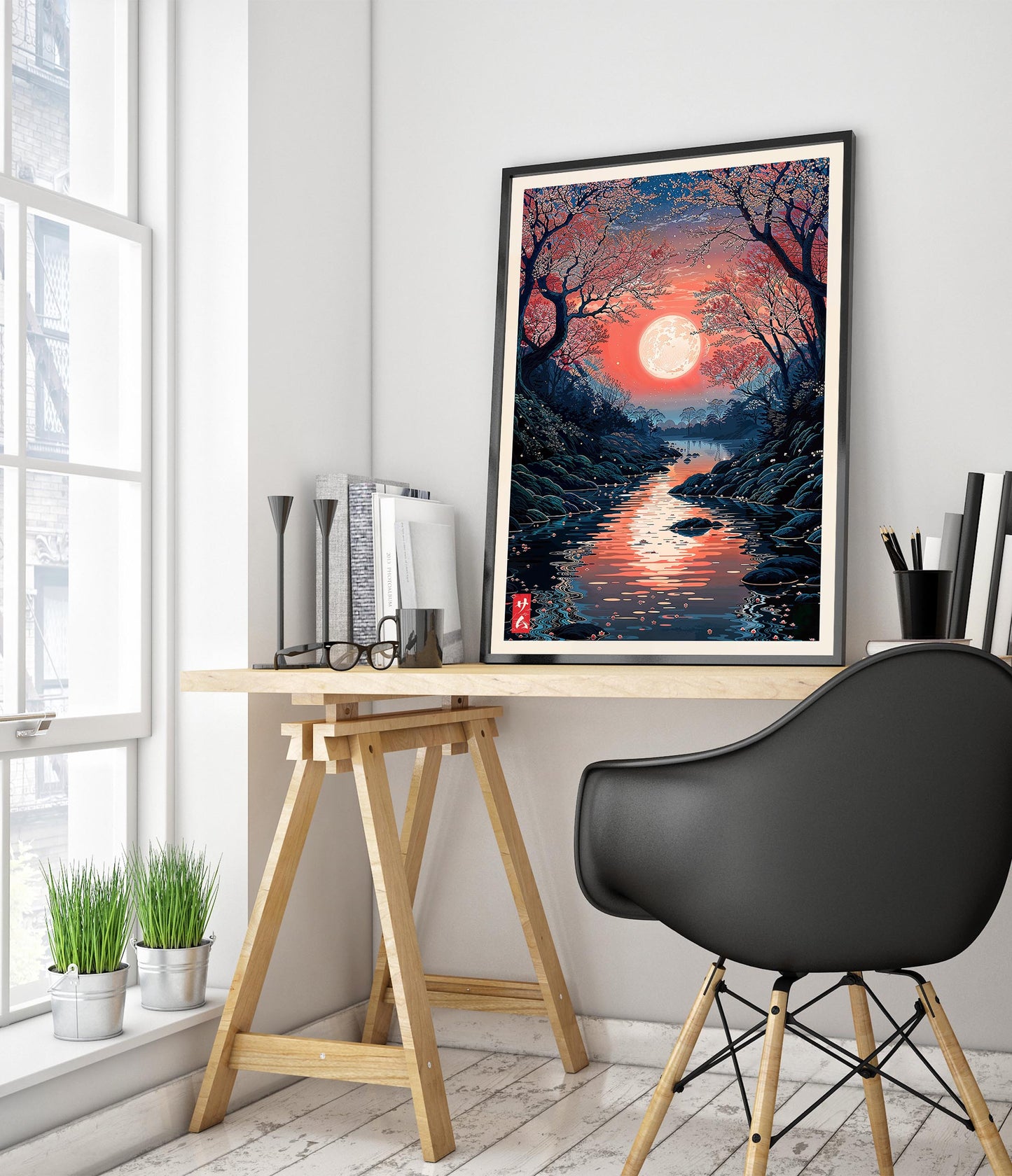 Red Moon, Cherry Blossom