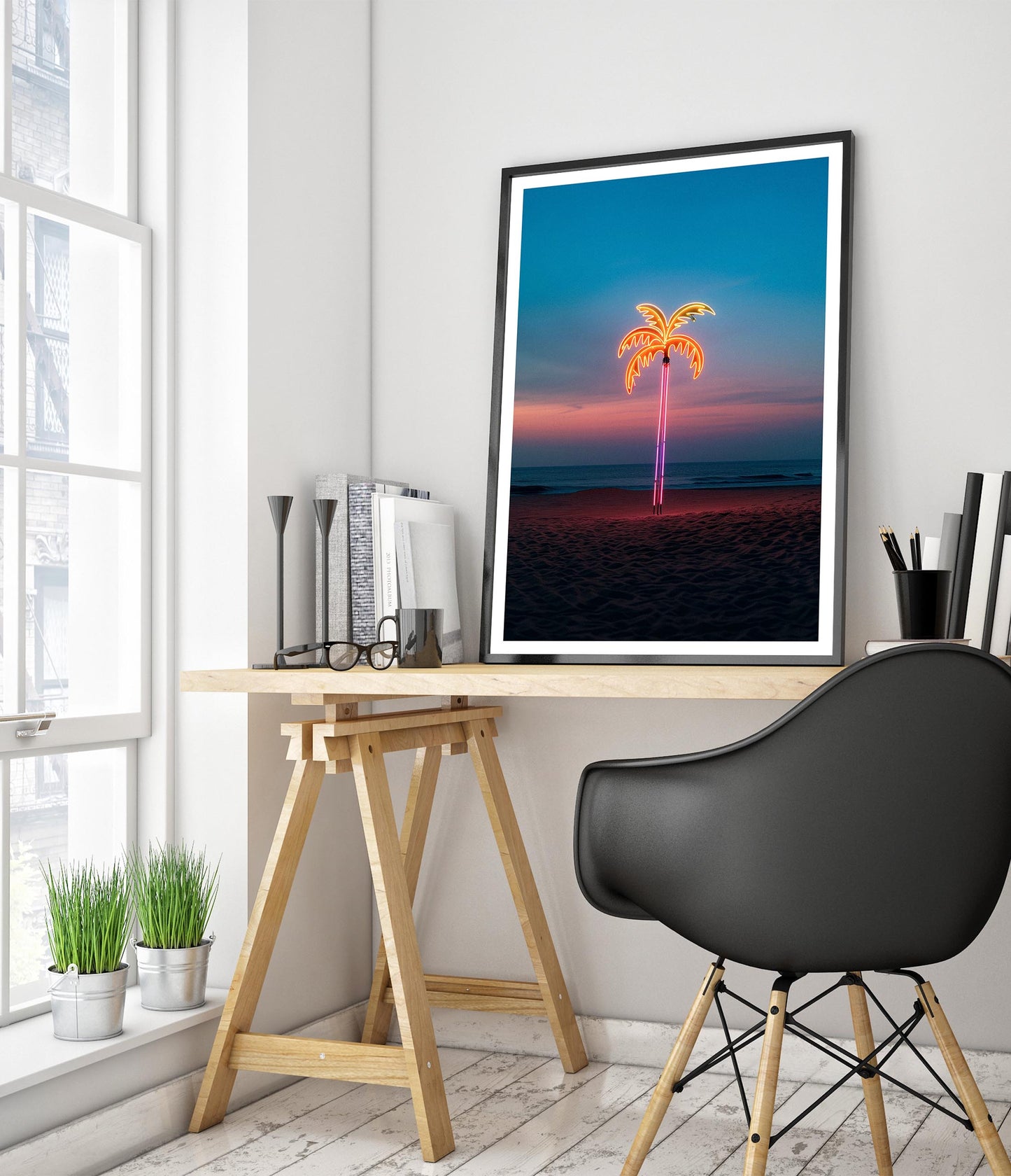 Leuchtende Handfläche