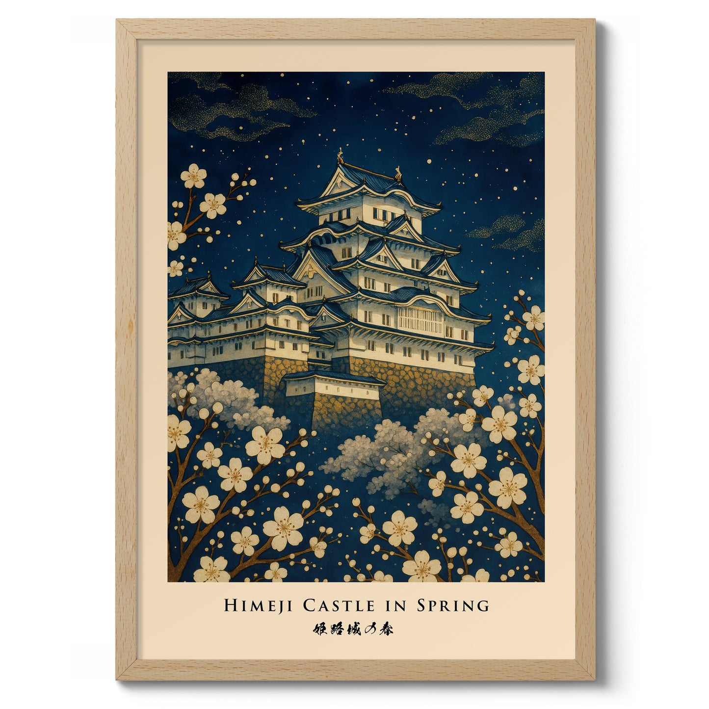 Himeji Castle in Spring