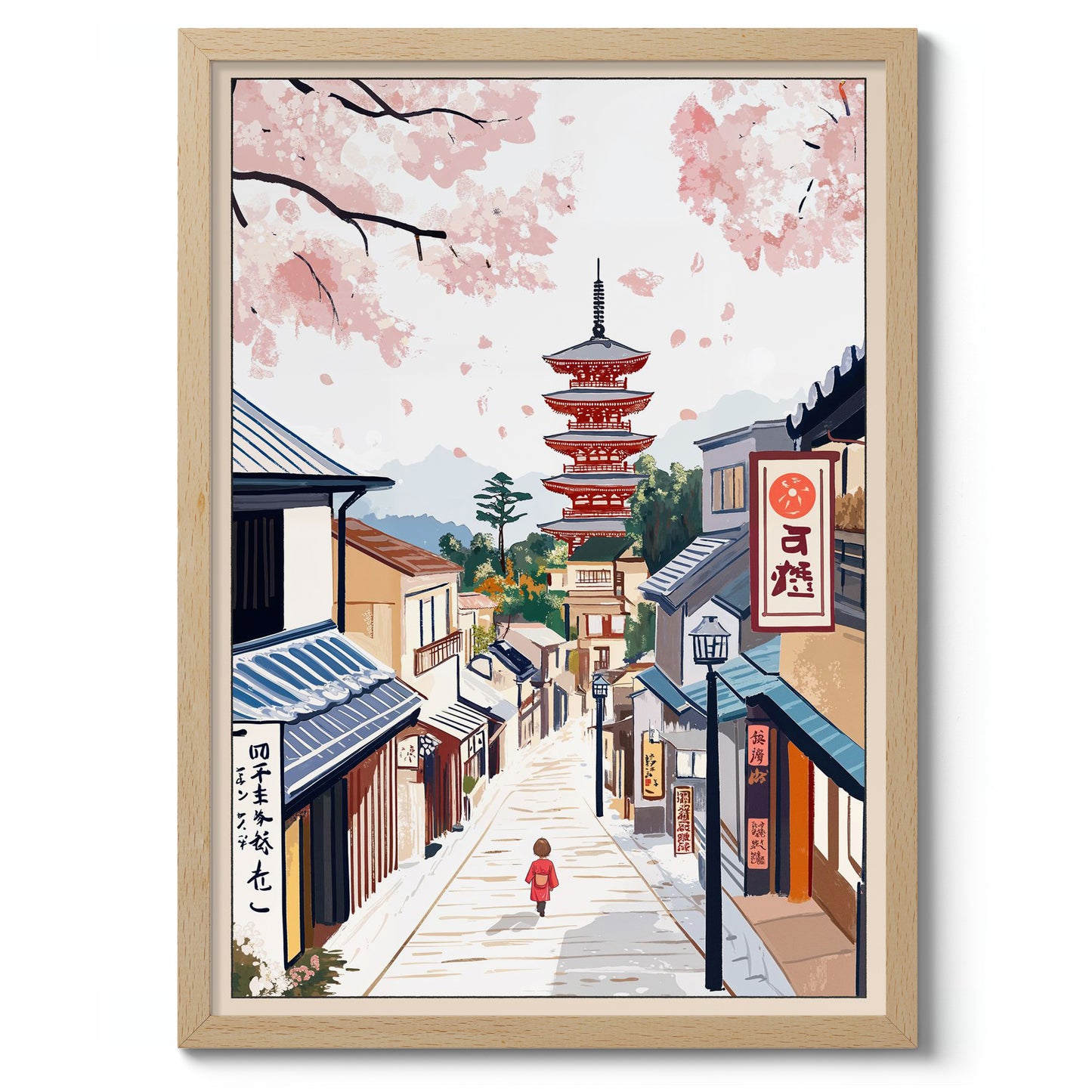 Kyoto Straßenansicht