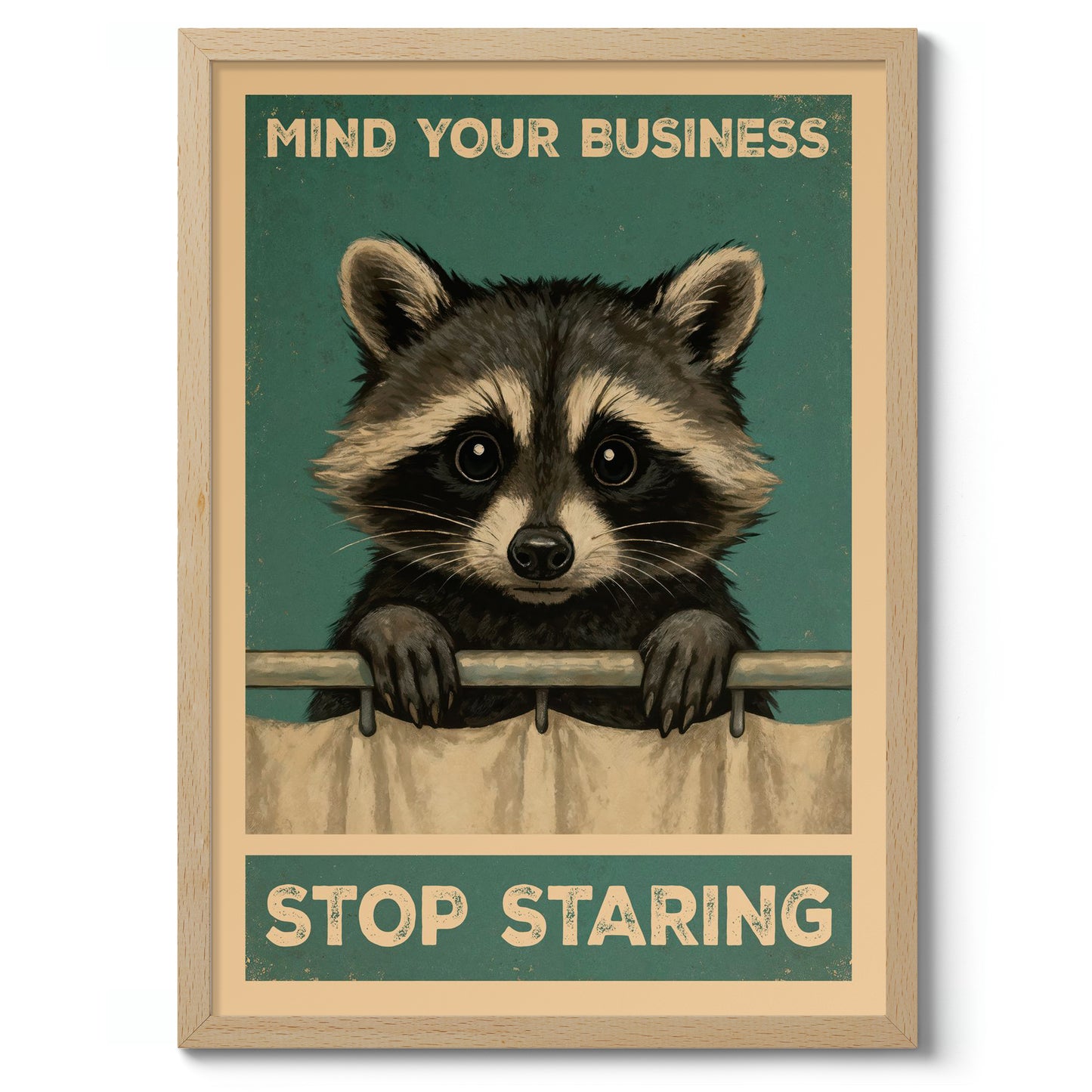 Kümmer dich um deinen eigenen Kram, hör auf zu starren