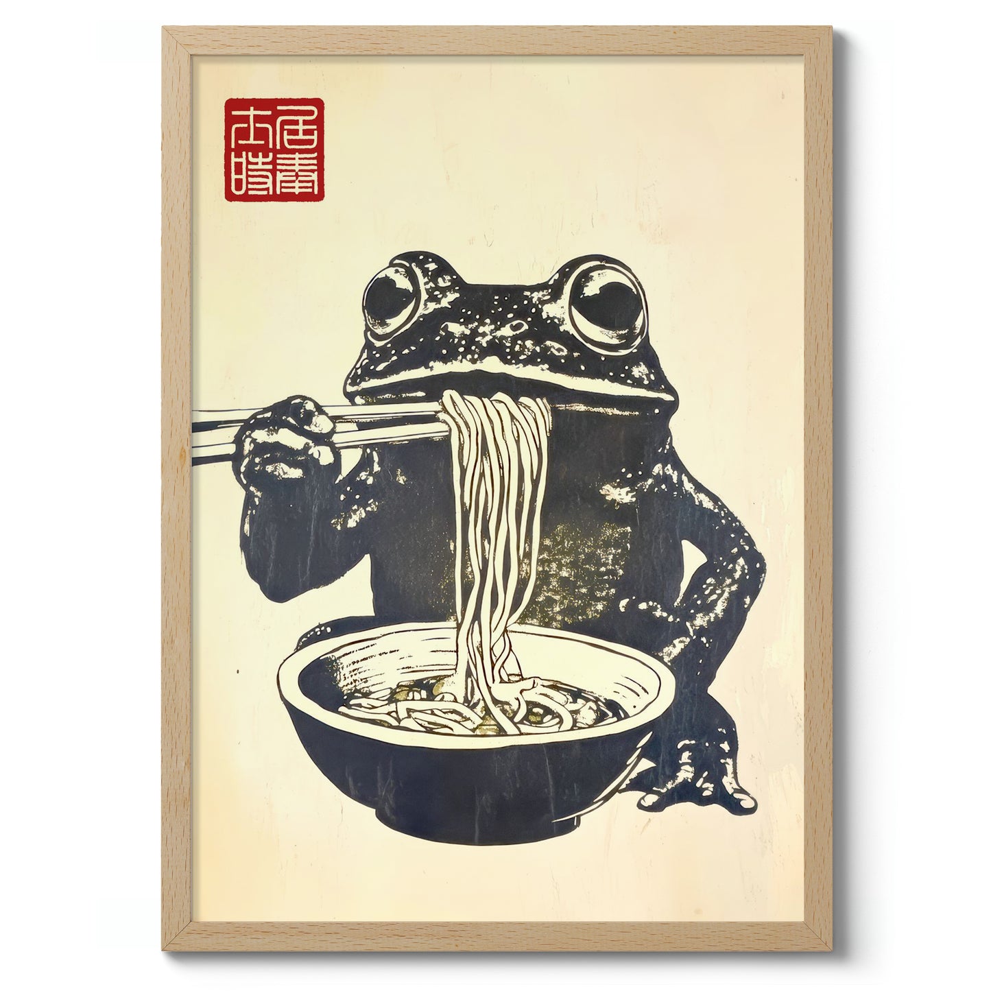Ramen Frog