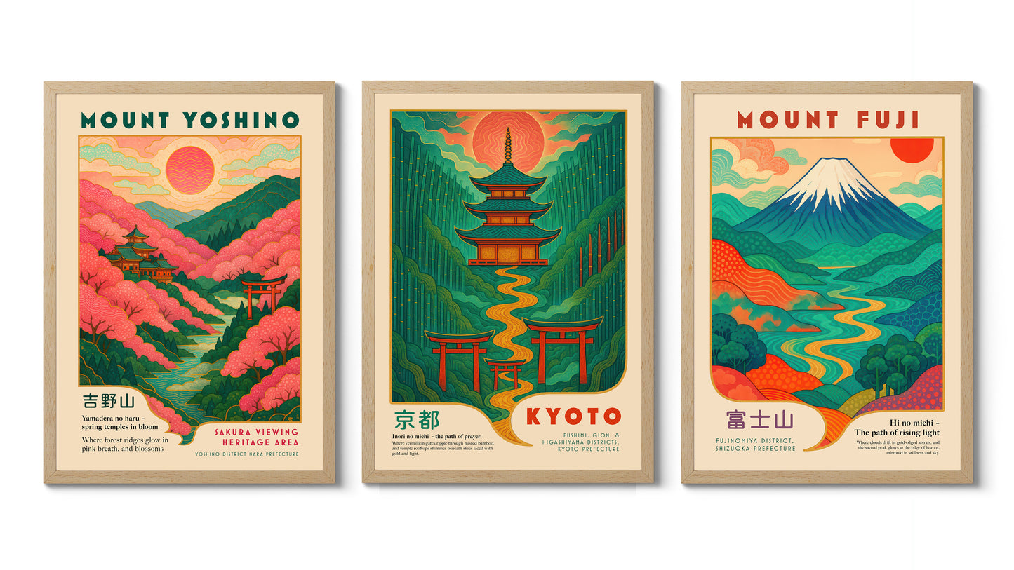 Groene Anime Japanse Uitzichten