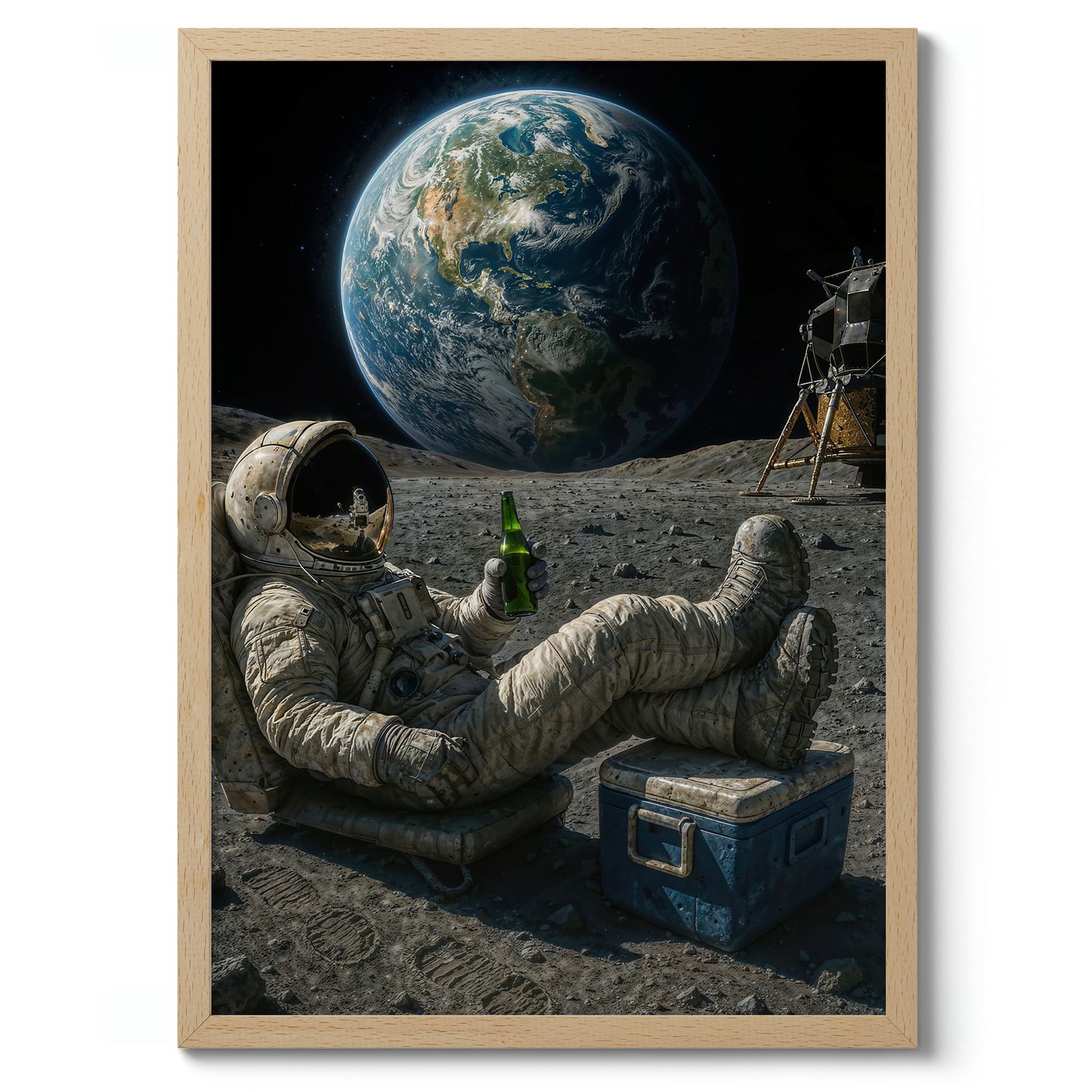 Cold One on the Moon
