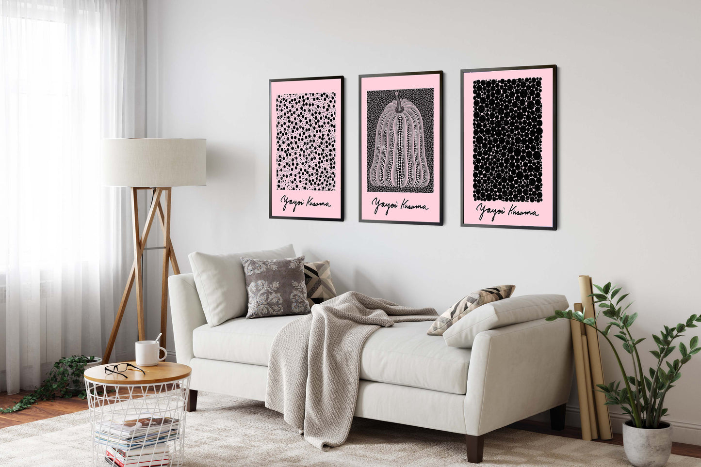 Yayoi Kusama - Ensemble de 3