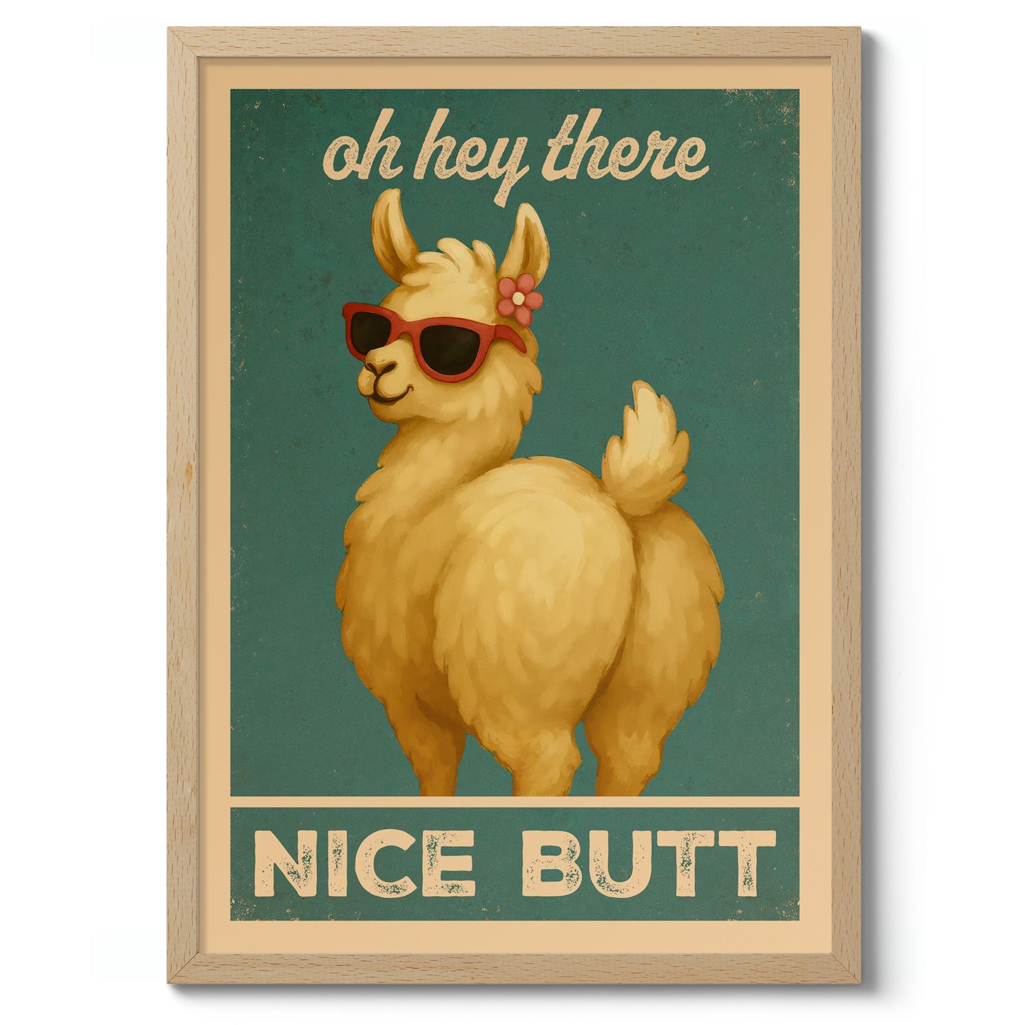 Oh, hallo! Netter Hintern