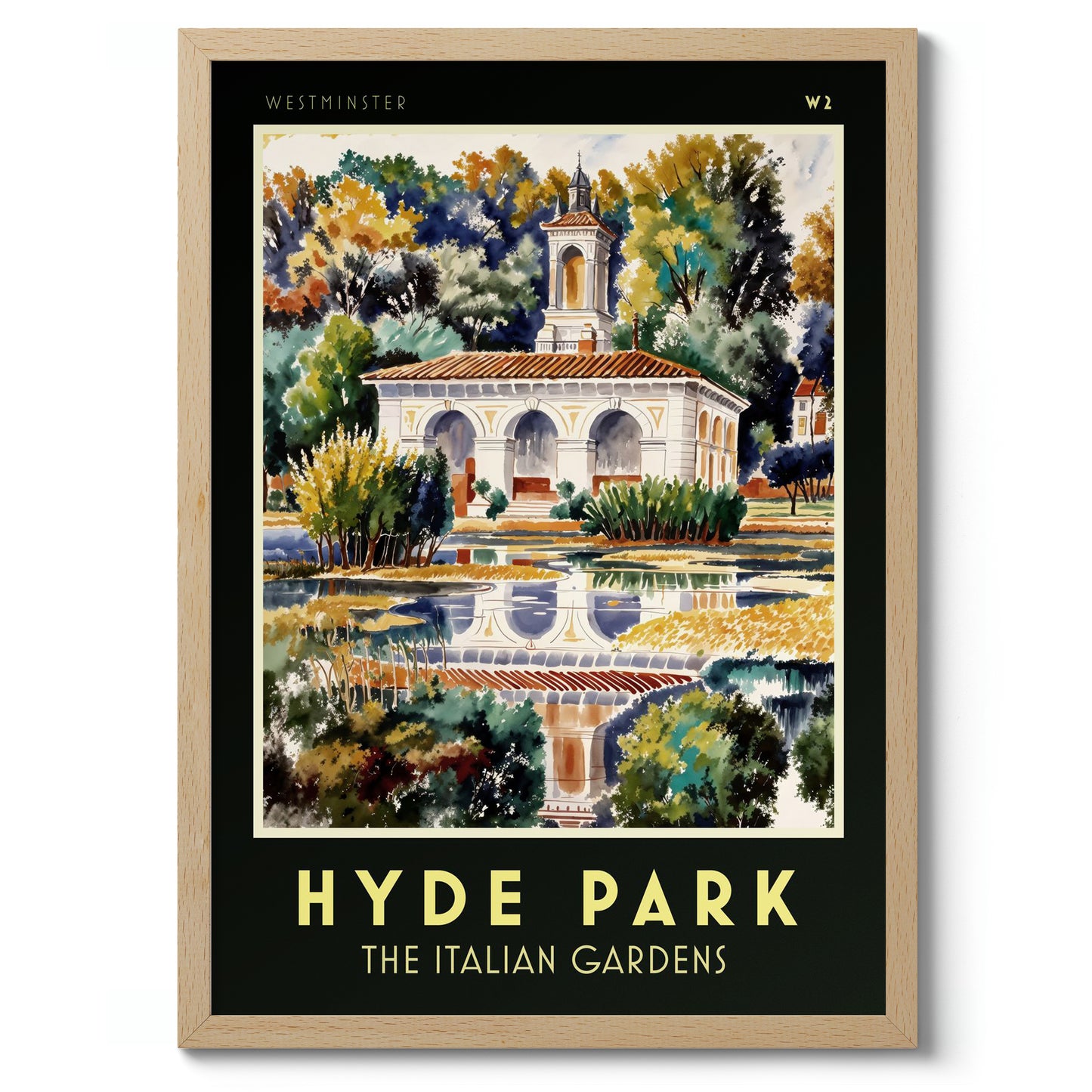 Hyde Park, The Italian Gardens