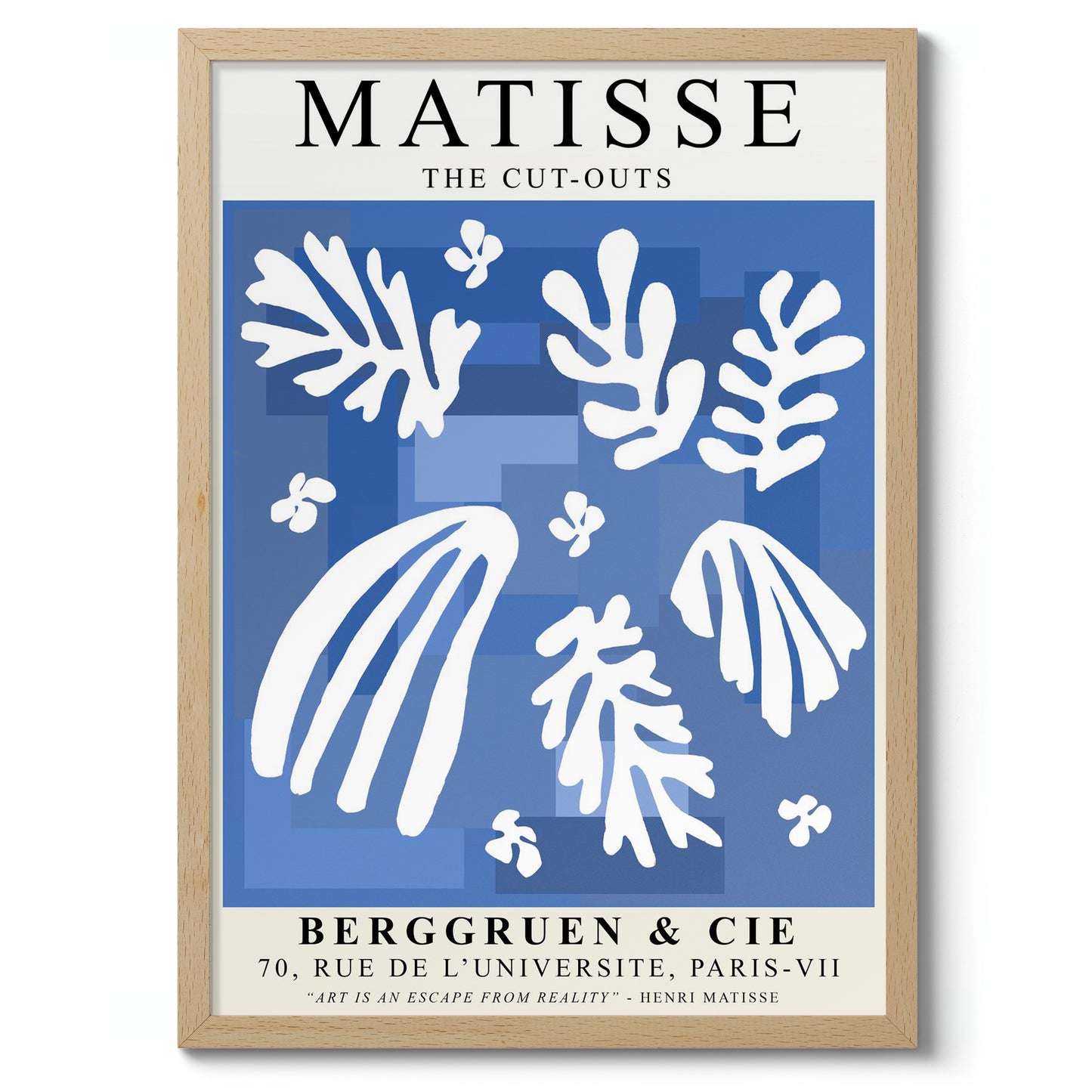 Matisse Blue Cut-Outs