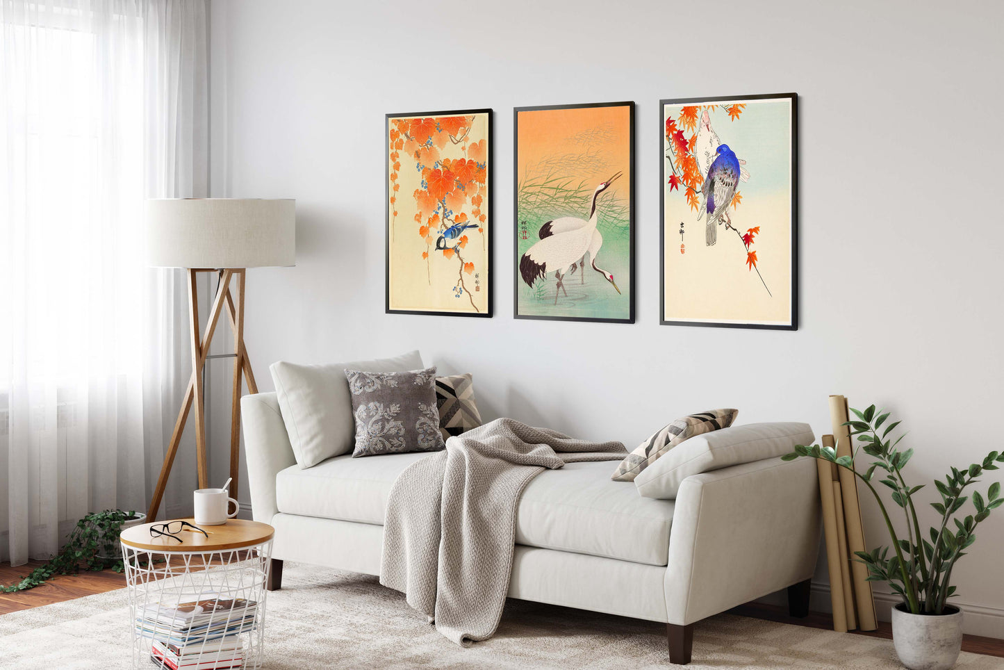 Ohara Koson Birds - Set of 3