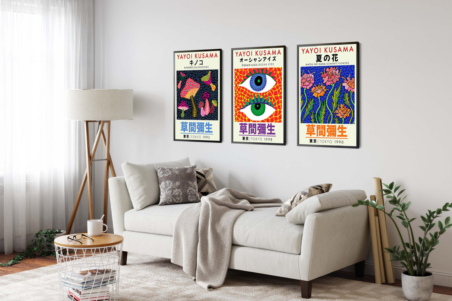 Yayoi Kusama - Set of 3