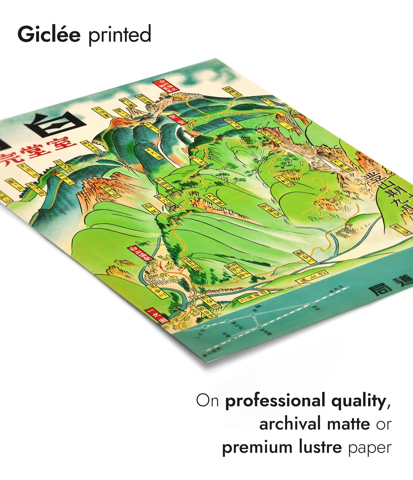 Préfecture de Hakusan, Japon, années 1930