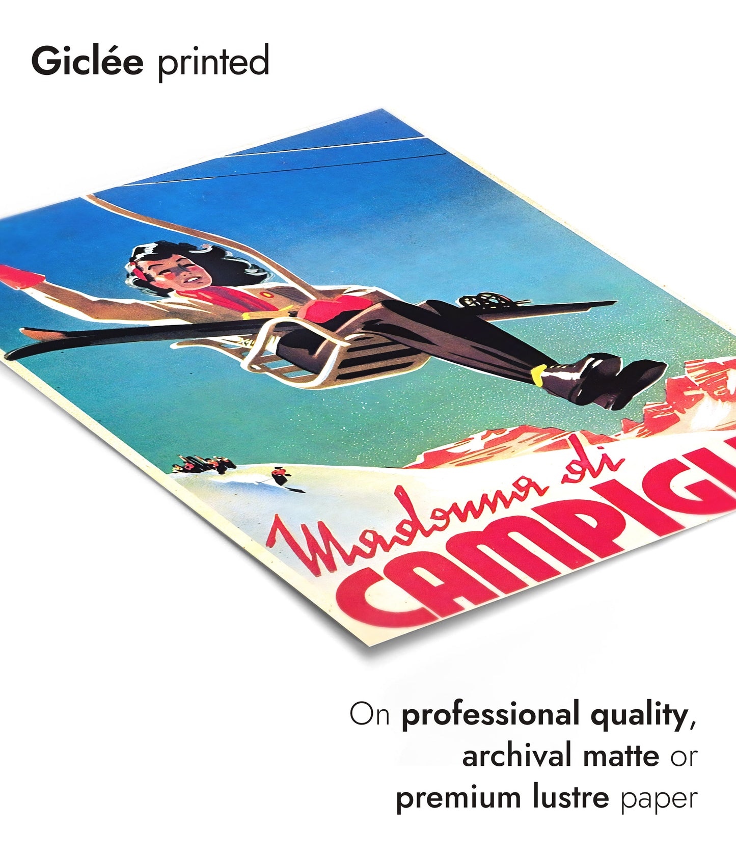 Campiglio, Italië - Skiën