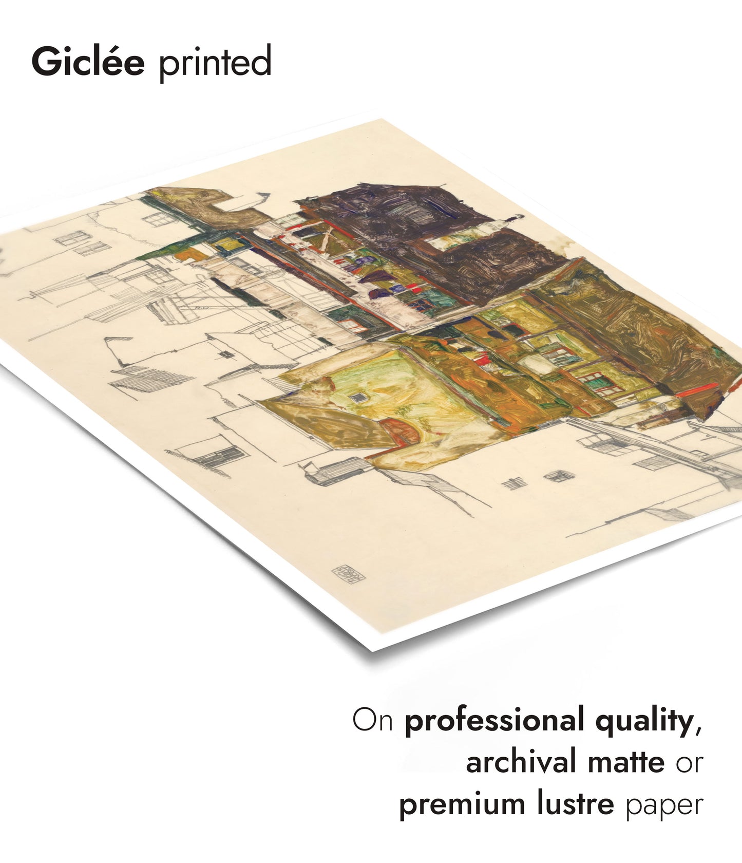 Alte Häuser in Krumau