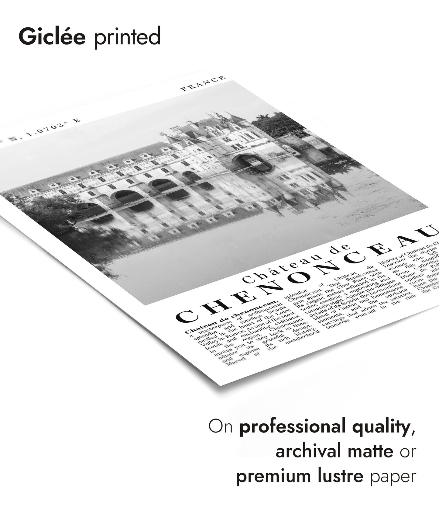 Château de Chenonceau - Frankrike