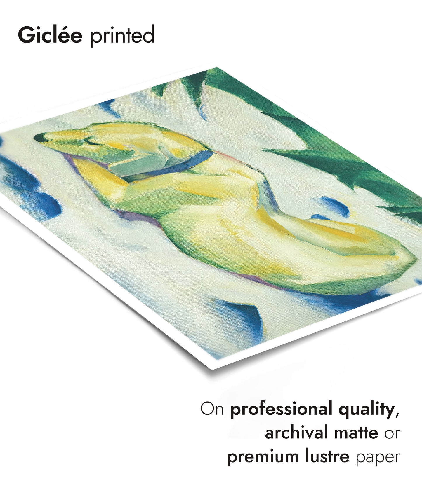 Dog Lying in the Snow