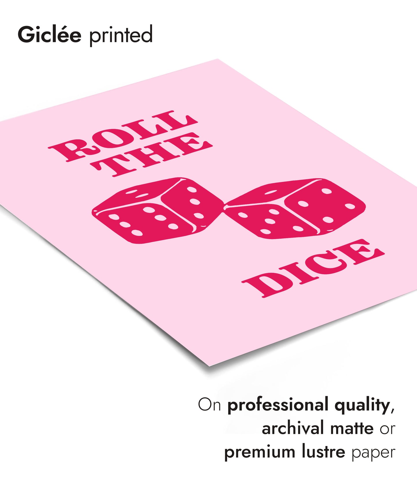 Gooi de dobbelstenen