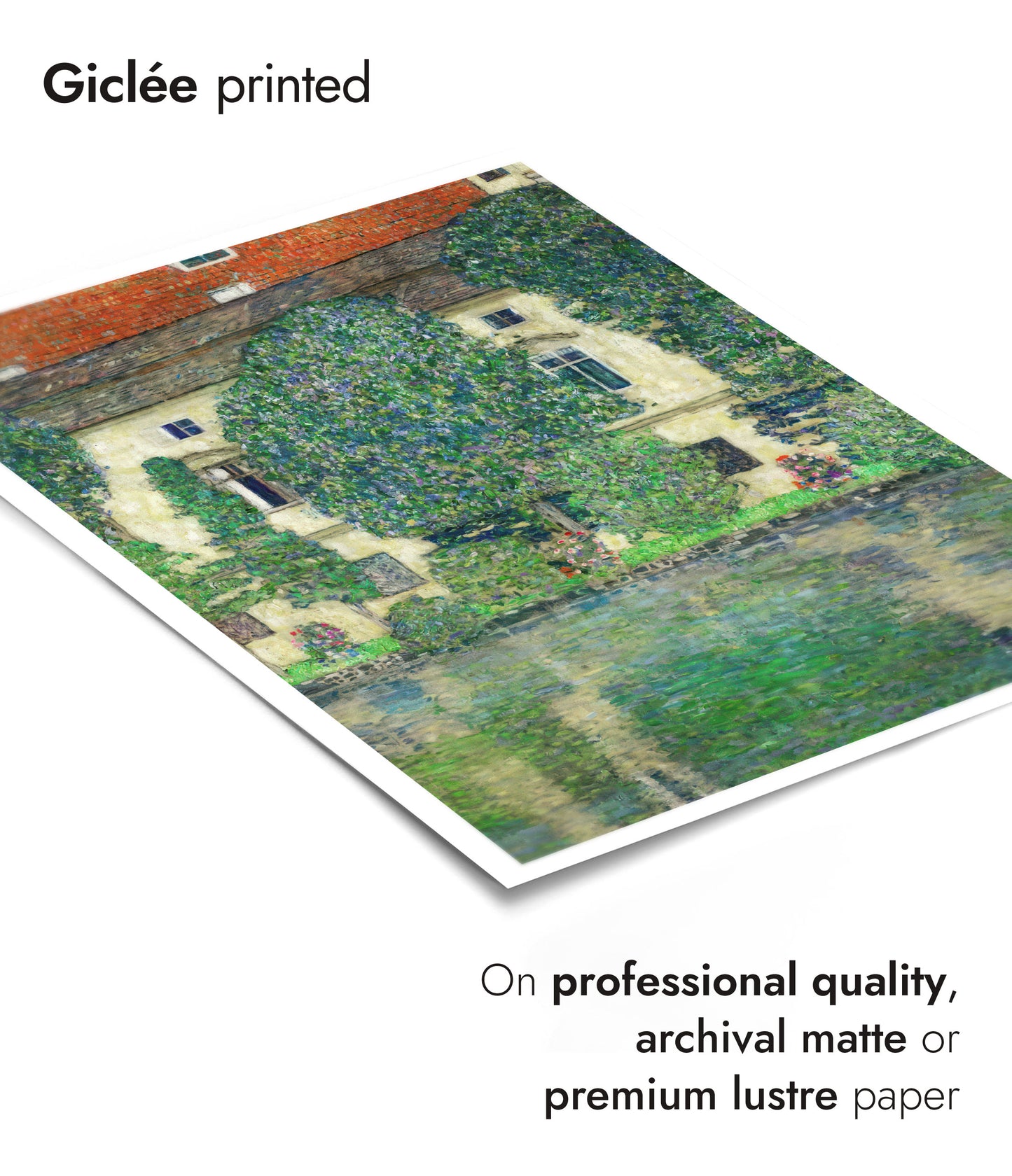 Slottet Kammer vid sjön Attersee III