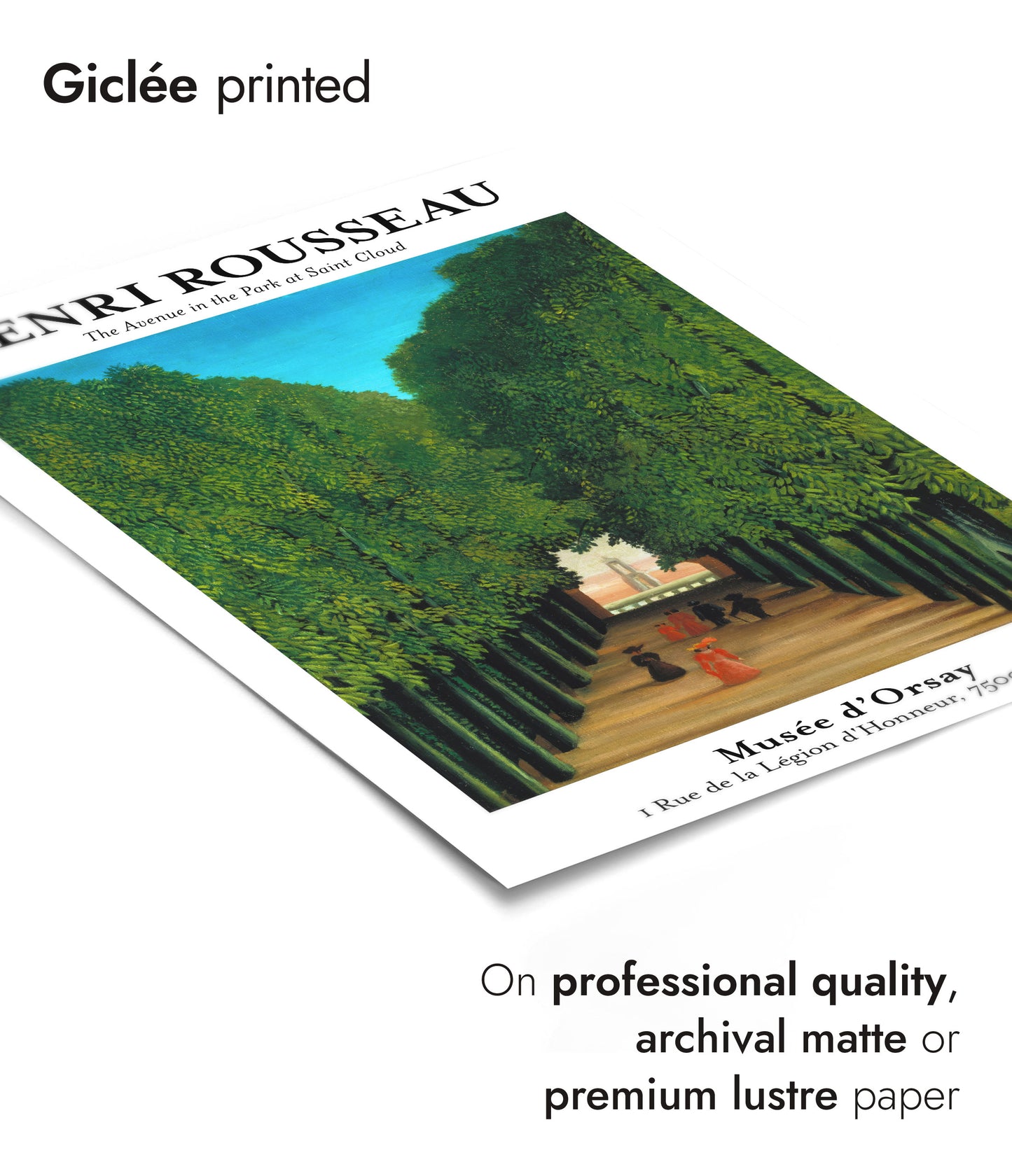 Avenyn i Saint-Cloud-parken