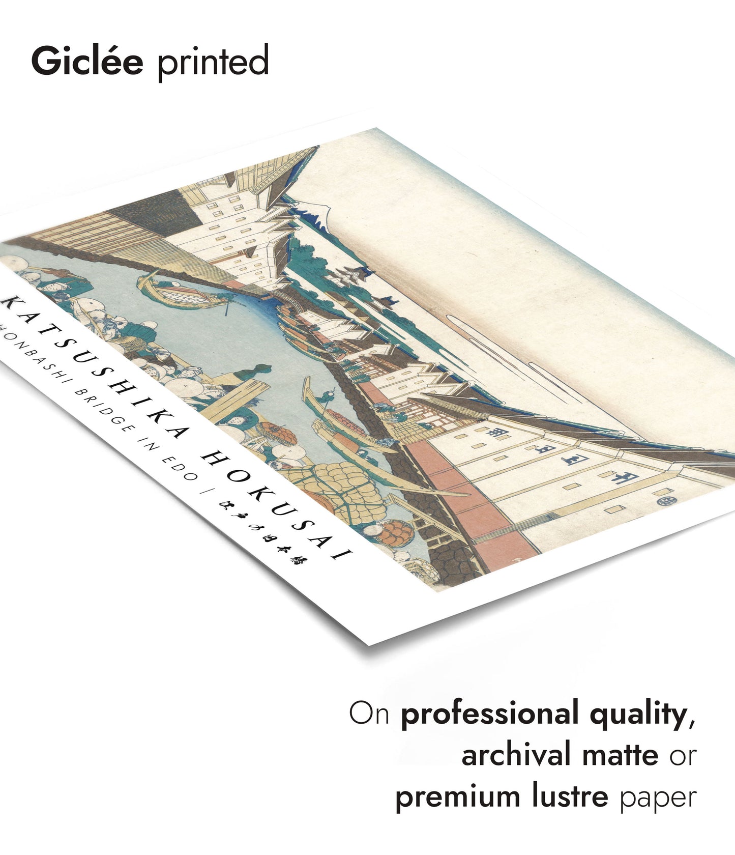 Nihonbashi Bridge in Edo