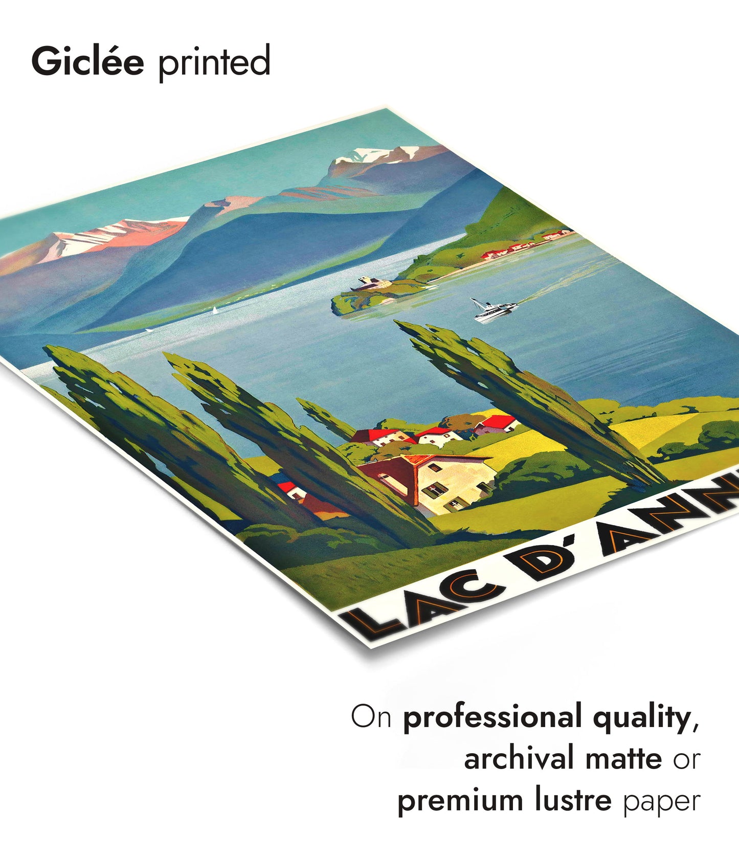 Lac d'Annecy, France