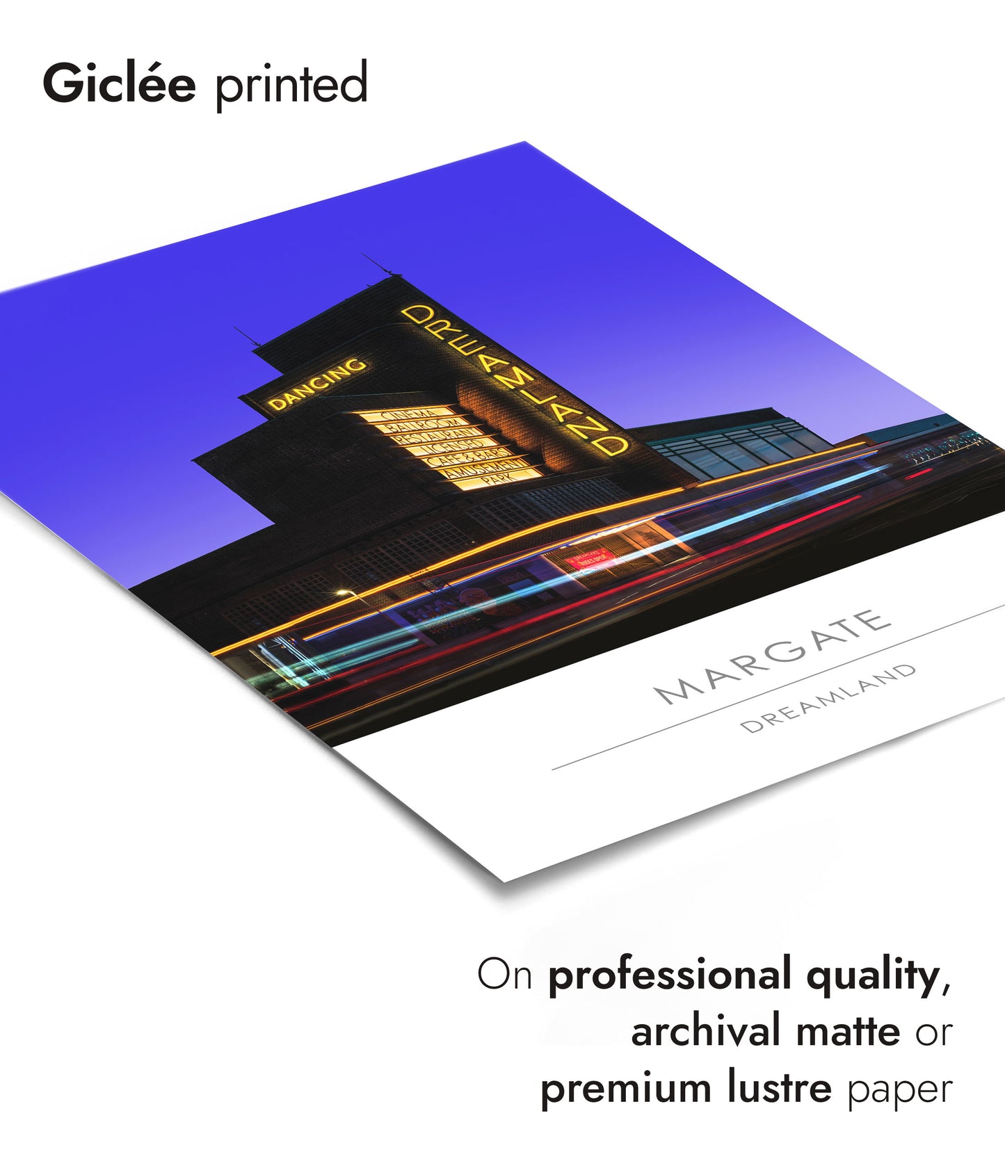 Traumland bei Nacht, Margate