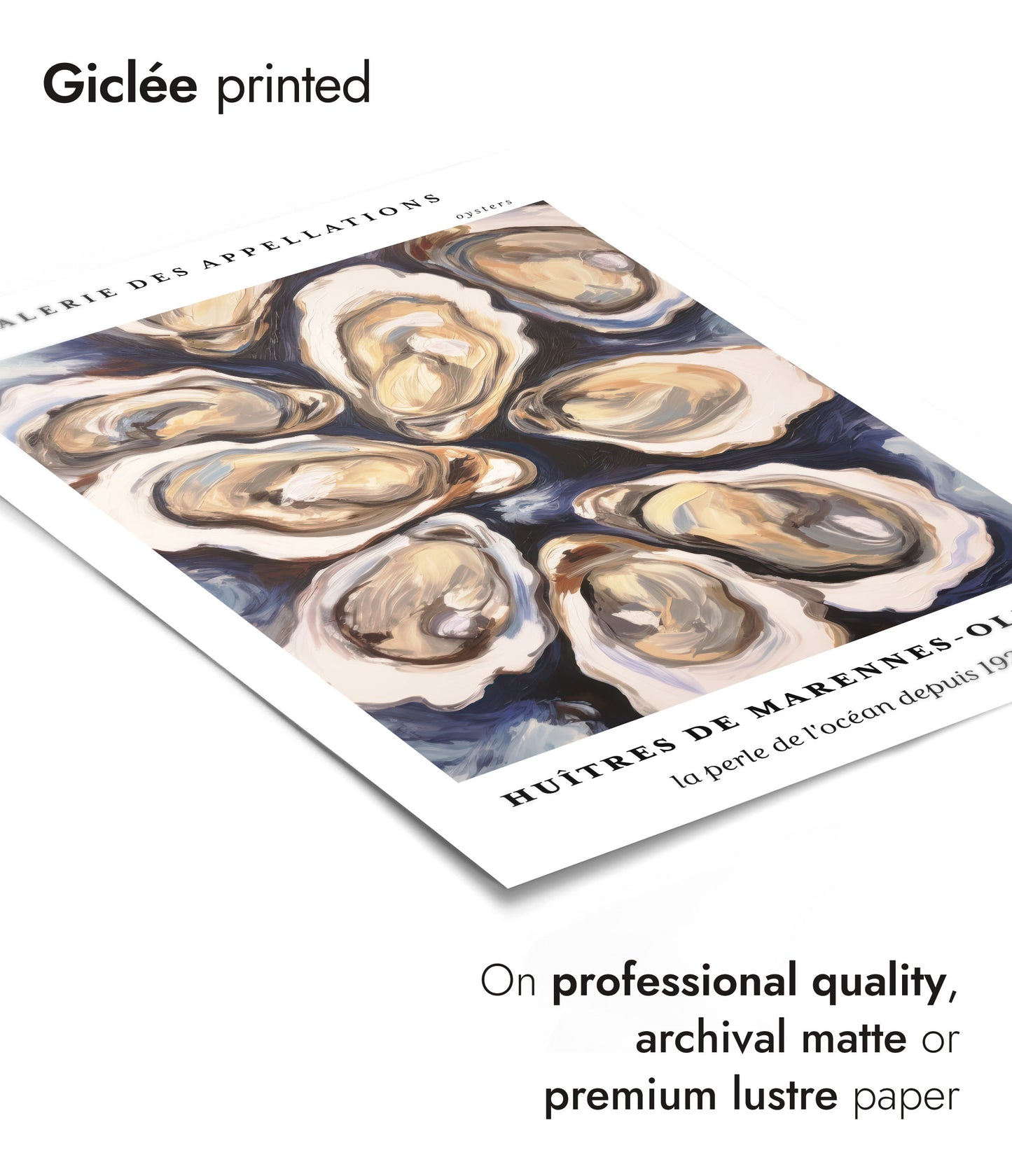 Huitres - Marennes-Oleron