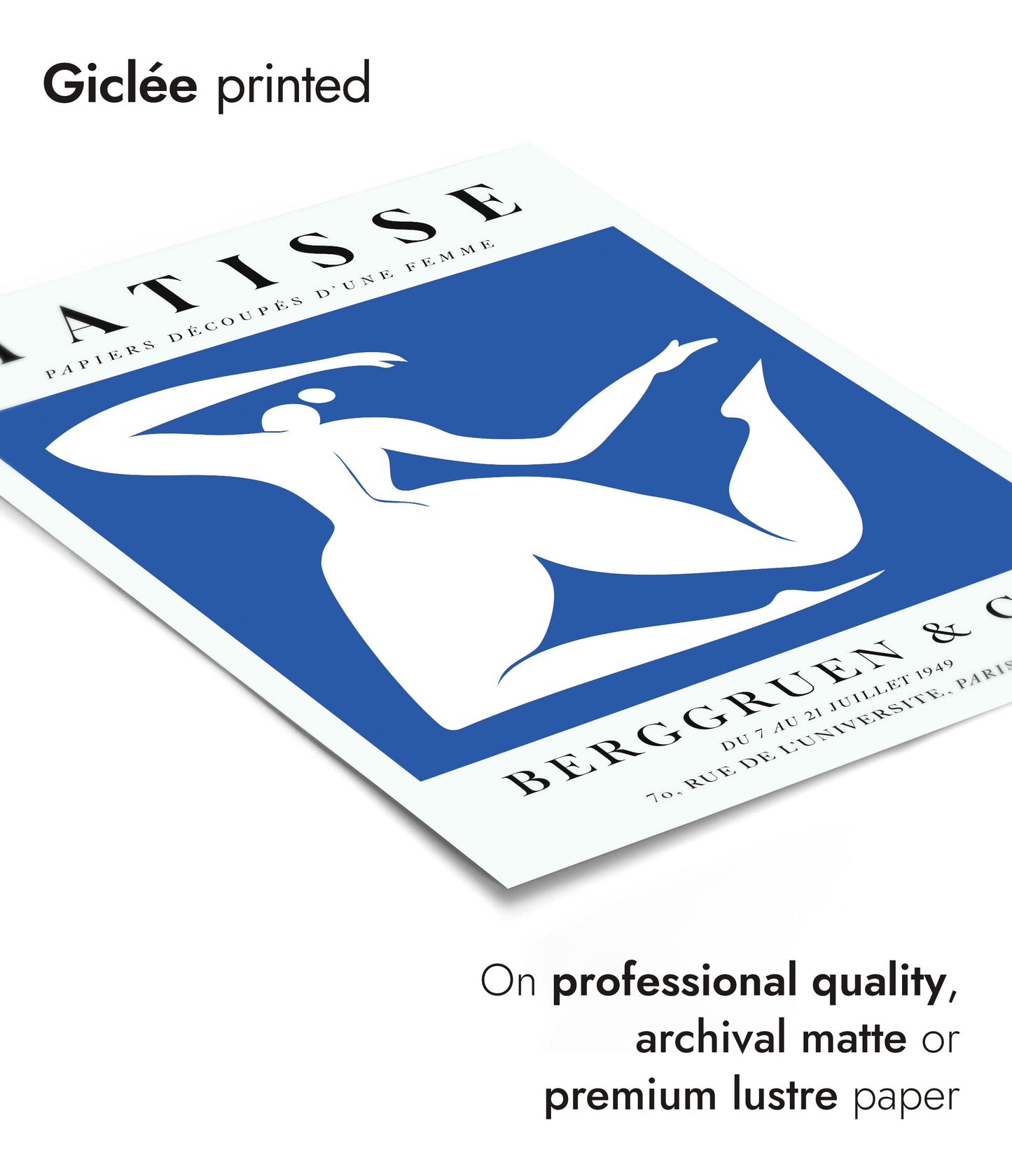 Une Femme Bleue, Acrobatique