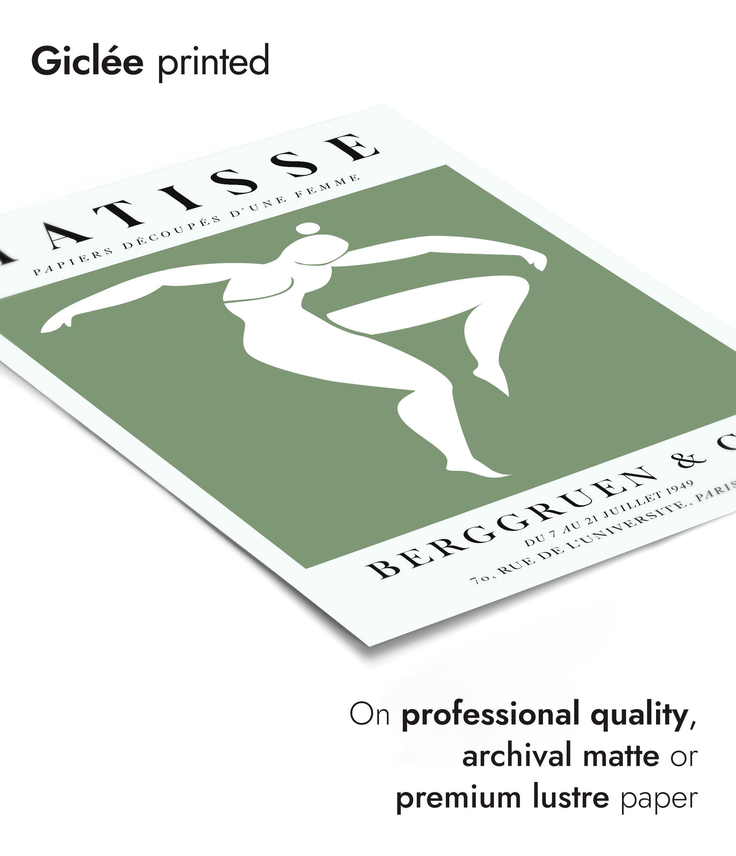 Une Femme Verte, Dansante