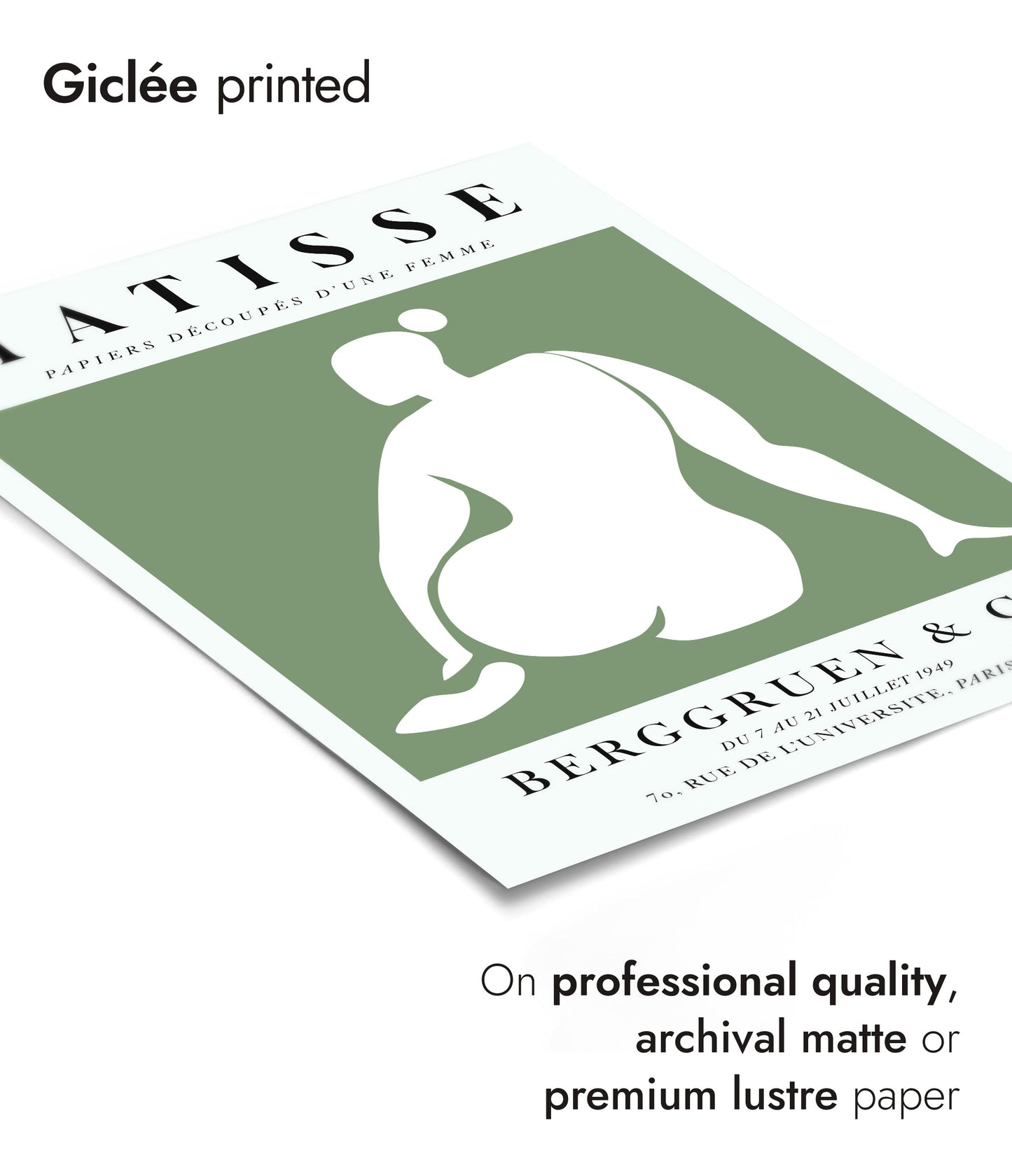 Une Femme Verte, Le Derrière